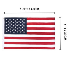American Flag Outdoor Heavy Duty US Flag With Embroidered Stars
