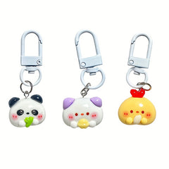 Animal Doll Keychain Cartoon Panda Hamst...