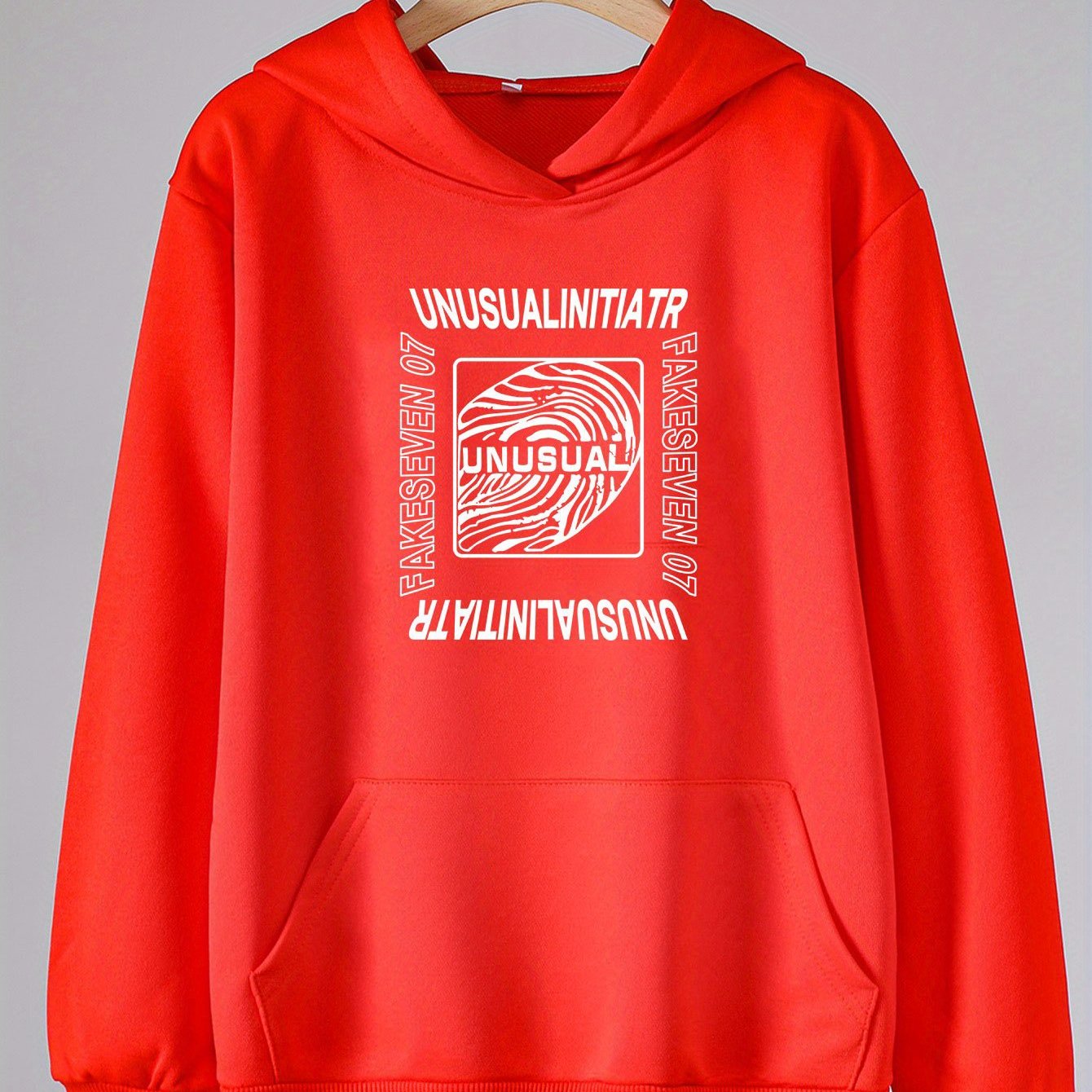 Girls Cartoon Pattern Hooded Sweatshirt For Spring & Autumn