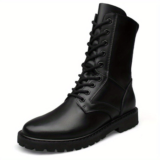 Men's Lace Up High Top Riding Boots