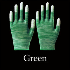 Pair of Gardening Gloves, Coated Finger Gloves, Protective Work Gloves