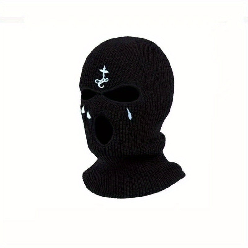 Men's Personality Cycling Hat Three Hole Hat