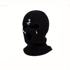 Men's Personality Cycling Hat Three Hole Hat