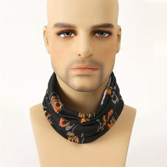 Men's Outdoor Printed Neck Scarf