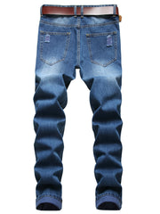 Men's Ripped Denim Jeans