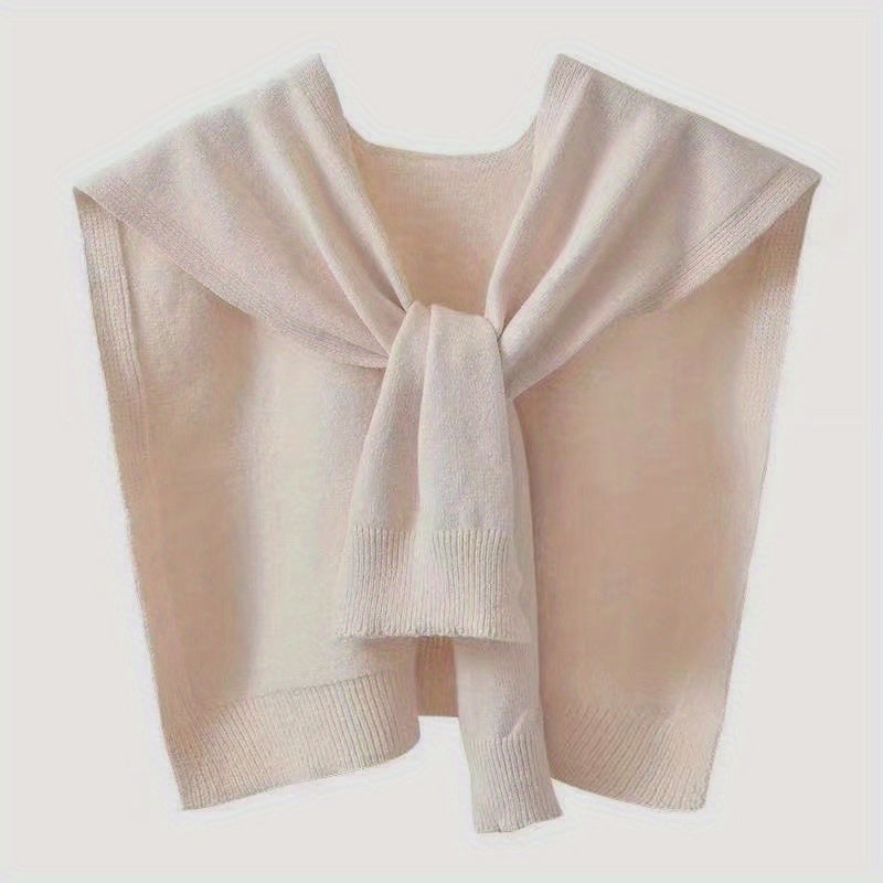 Candy Knit Shawl Warm Wrap Cape Windproof Cardigan