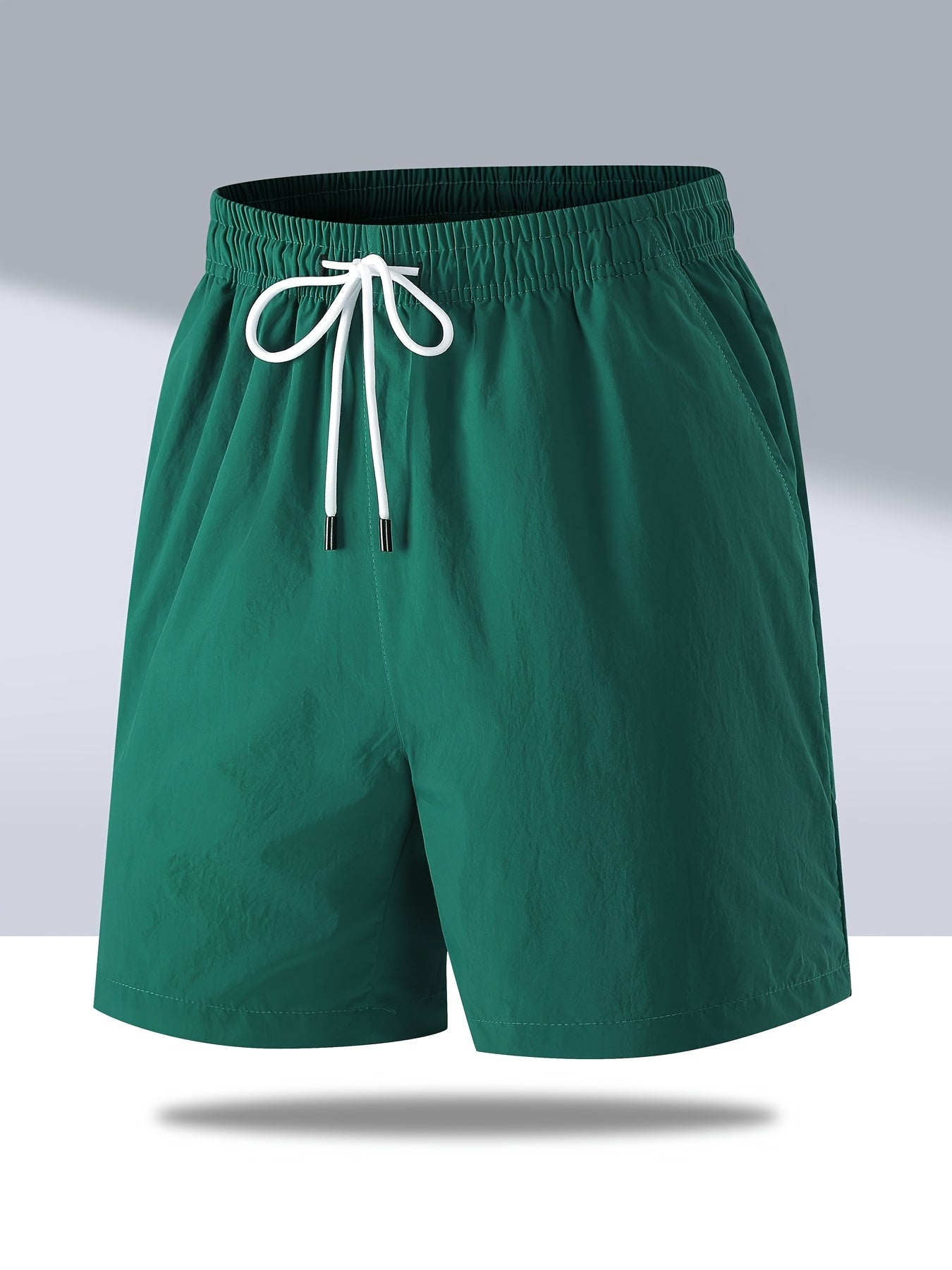Men's Lightweight Drawstring Shorts Summer Casual Loose Fit Outdoors Clothing