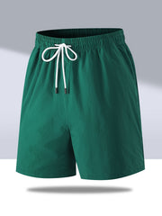 Men's Lightweight Drawstring Shorts Summer Casual Loose Fit Outdoors Clothing