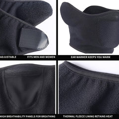 Balaclava Half Face Mask Windproof Face Cover Skiing Snowboarding Motorcycling