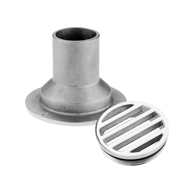Marine Floor Deck Drain Scupper Stainless Steel for Boat Yacht
