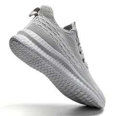 Men's Lightweight Knitted Running Shoes - Spring/Summer