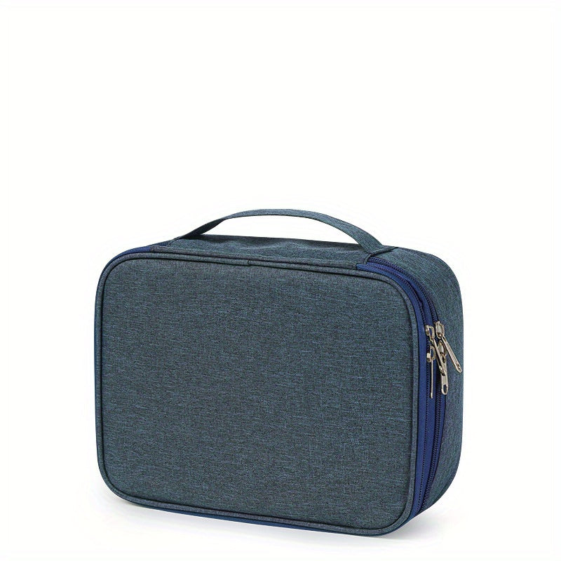 Data Cable Storage Bag Portable Organizer for Outdoor Travel