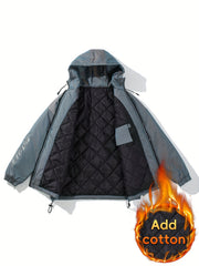 Thickened Sports Hooded Jacket Winter Loose Coat Women's Clothing