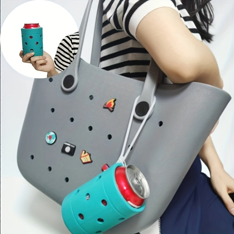 Rubber Cup Holder Beach Bag Charms - Summer Travel Accessories