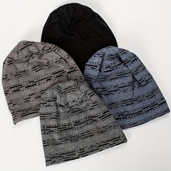 Warm Pile Hat Cold Hat Mens And Womens Pullover Hat Beanie Hat