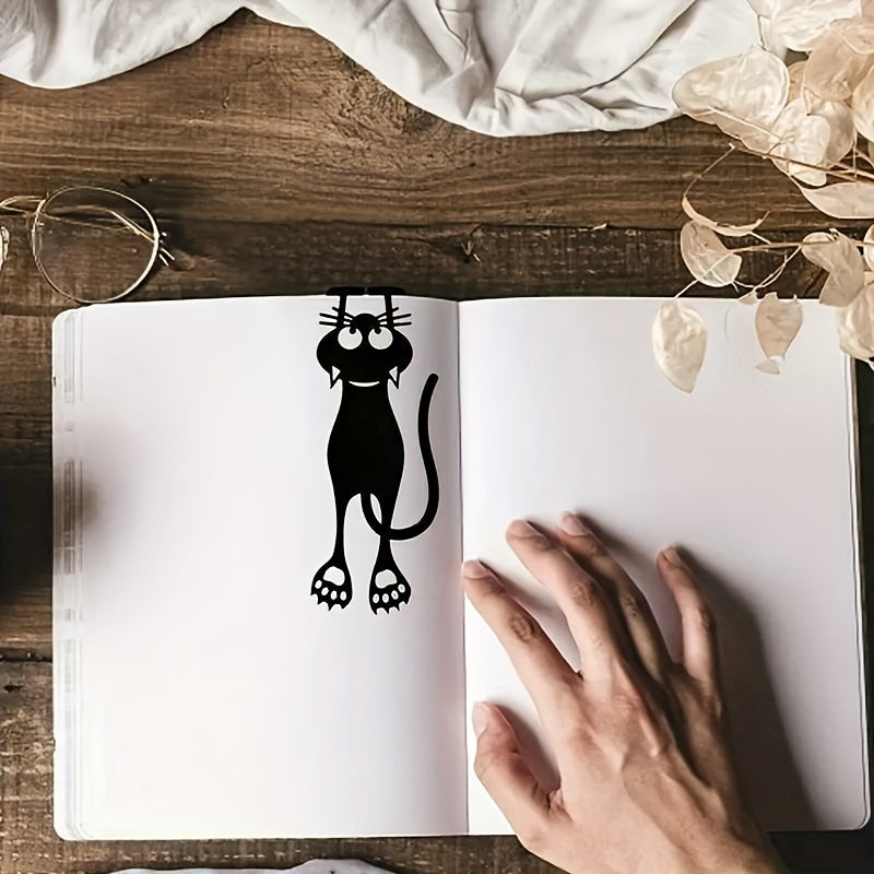 Acrylic Hollow Kitten Bookmark 2pcs