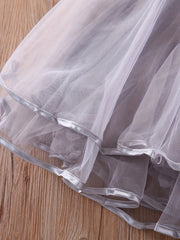 Rose Decor Princess Dress For Girls Birthday Dresses Party Ball Gown