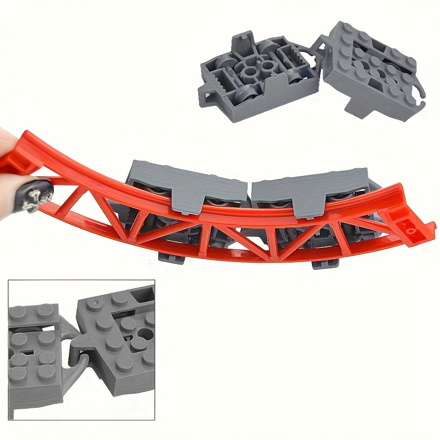 2pcs City Roller Coaster Track Set - Compatible