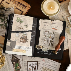 30 Retro Plant Material Packs - DIY Decorations