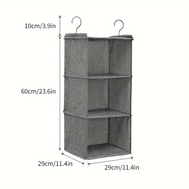 1pc Hanging Underwear Bag Dust-proof Storage Bag For Socks Bras