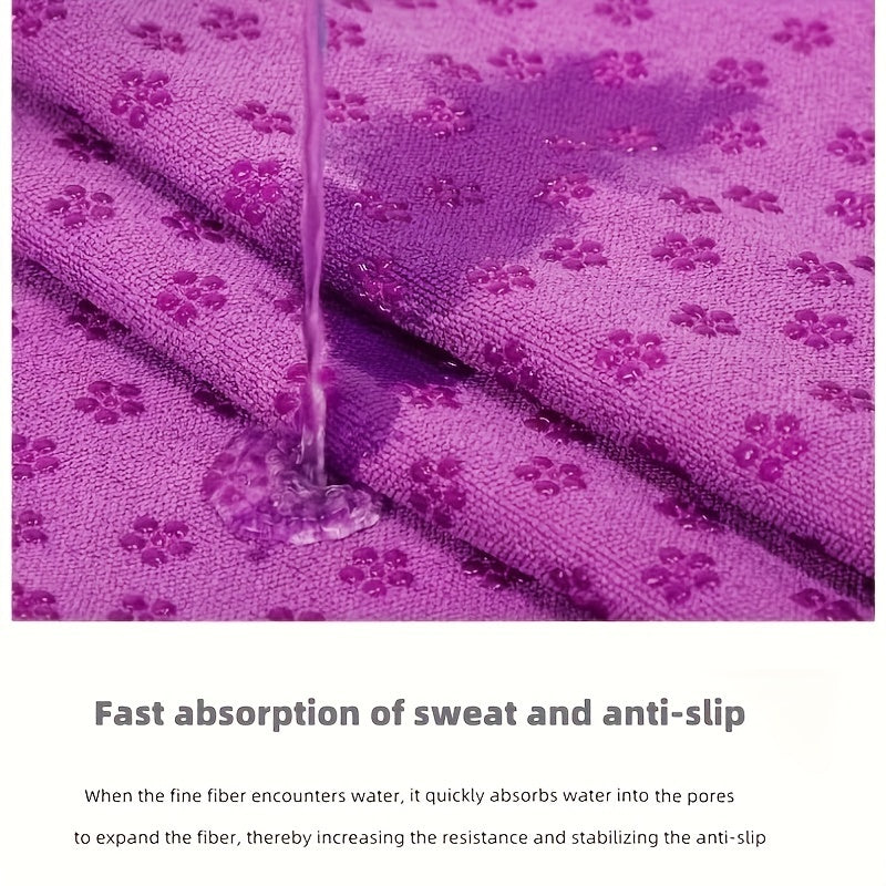 Non-slip Microfiber Yoga Mat Towel Thicken Fitness Mat Towel