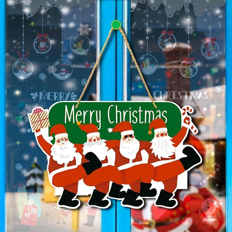 Christmas Front Door Decoration Hanging Decorations Wall Decor Holiday