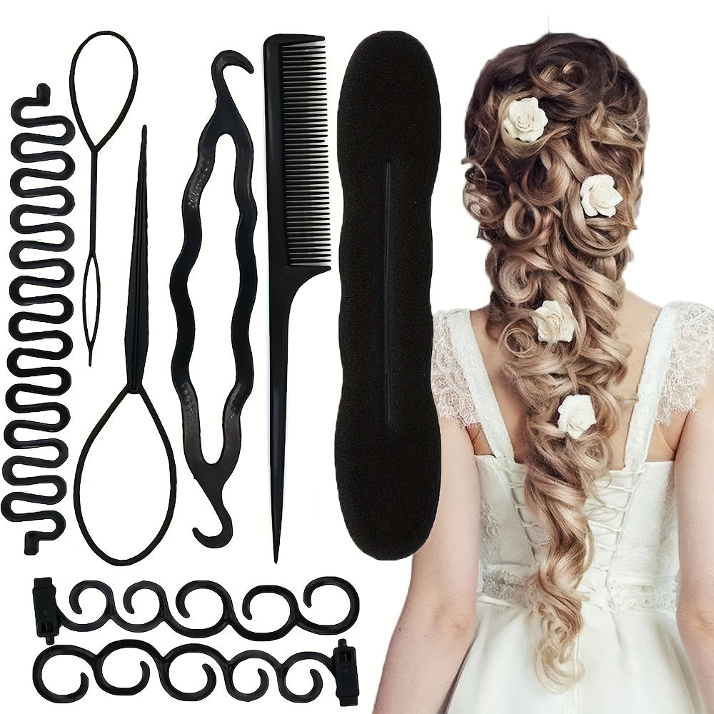 7pcs French Braid Tool Hair Styling Accessories