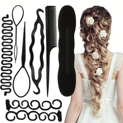 7pcs French Braid Tool Hair Styling Accessories