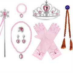 8pcs Princess Dress Up Accessories for Girls