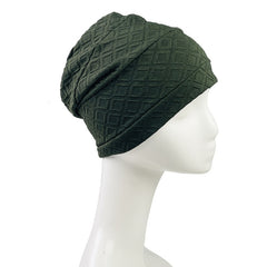 Floral Head Wrap Caps Women Hats Stretchy Flower Hats