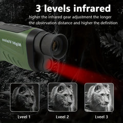 DT19 Night Vision Binoculars 2 5K 40 0m 10X Optical 8X Zoom Digital Telescope