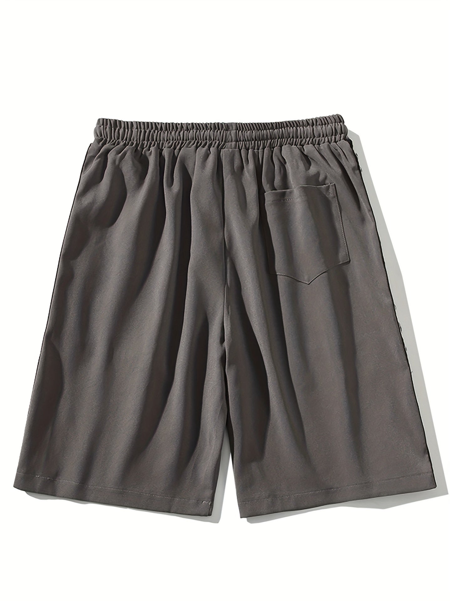 Men's Basic Drawstring Shorts With Pocket for Summer