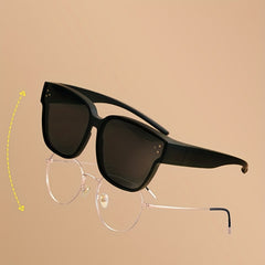 Men's Polarized Sunglasses Short Sight Glasses & Sun Protection
