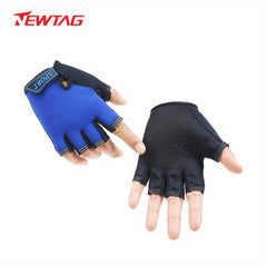 Kids Cartoon Half Section Outdoor Sports Gloves