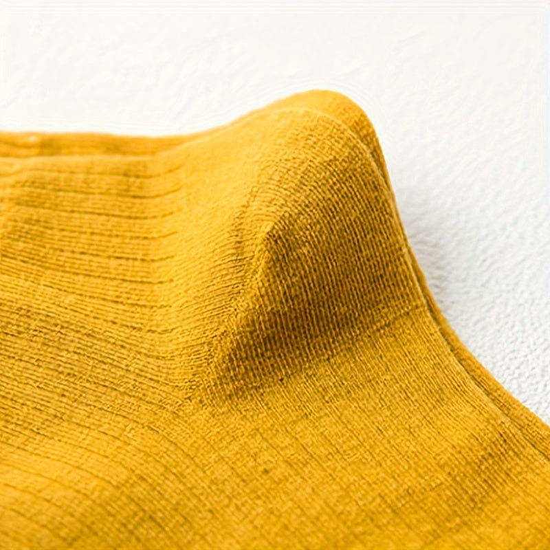 Striped Crew Socks Women's Mid Tube Stockings