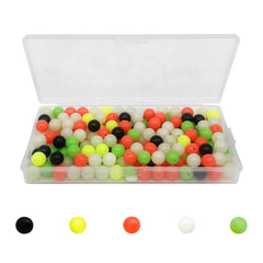 Fishing Beads Kit 6mm & 8mm Round Beads for Saltwater & Freshwater Rigs