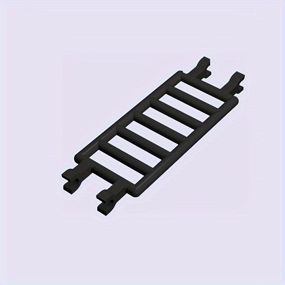 9pcs ABS Building Block Guardrails Set for Staircase Traffic & Farm Scene