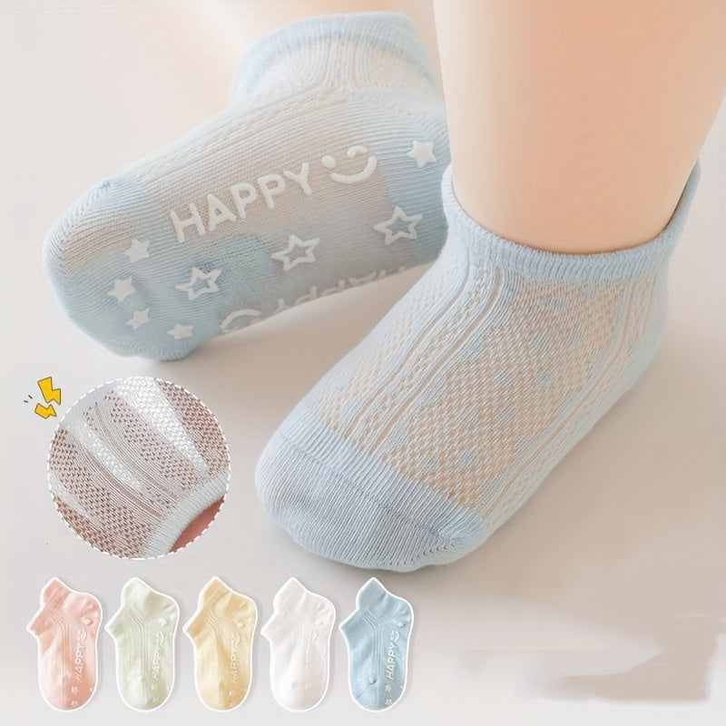 Baby Girls Non-slip Breathable Socks Learning To Walk Indoor Socks