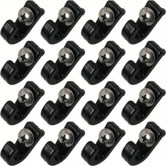 16pcs J Shaped Paddle Board Hook with Screws for Secure Storage