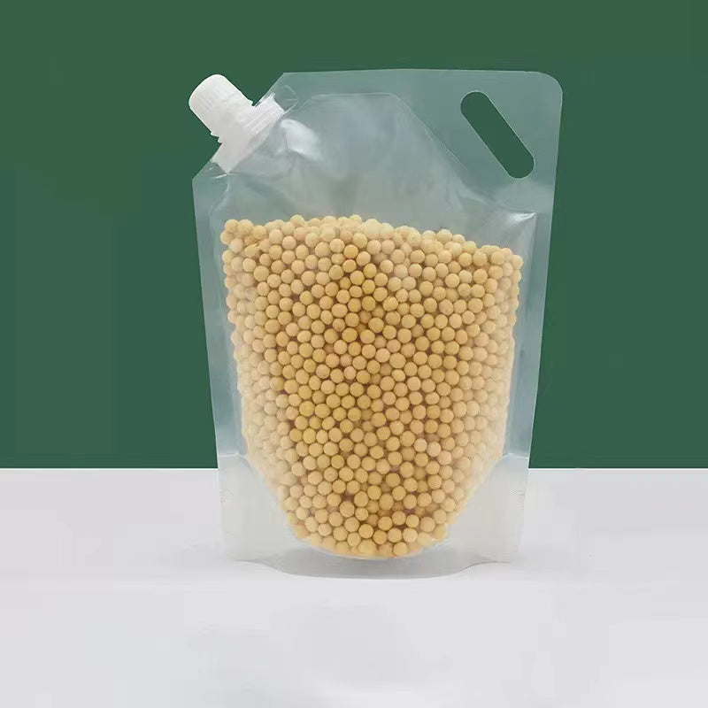 1pc Grain Packaging Bag Moisture Proof Sealed Reusable Clear Storage Suction