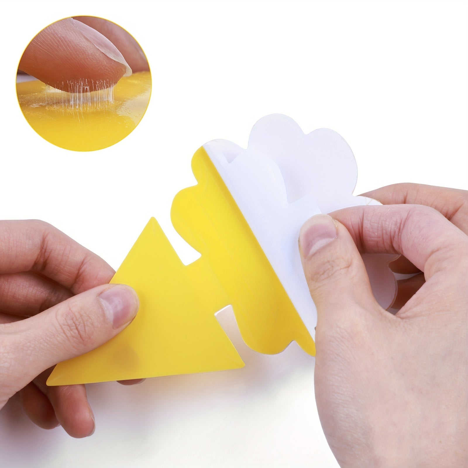 51pcs Yellow Sticker Fly Catcher Mosquito Trap Waterproof Adhesive