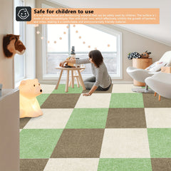 Anti-slip Office Floor Tile Carpet Sticker Self-adhesive Square Carpet Sticker