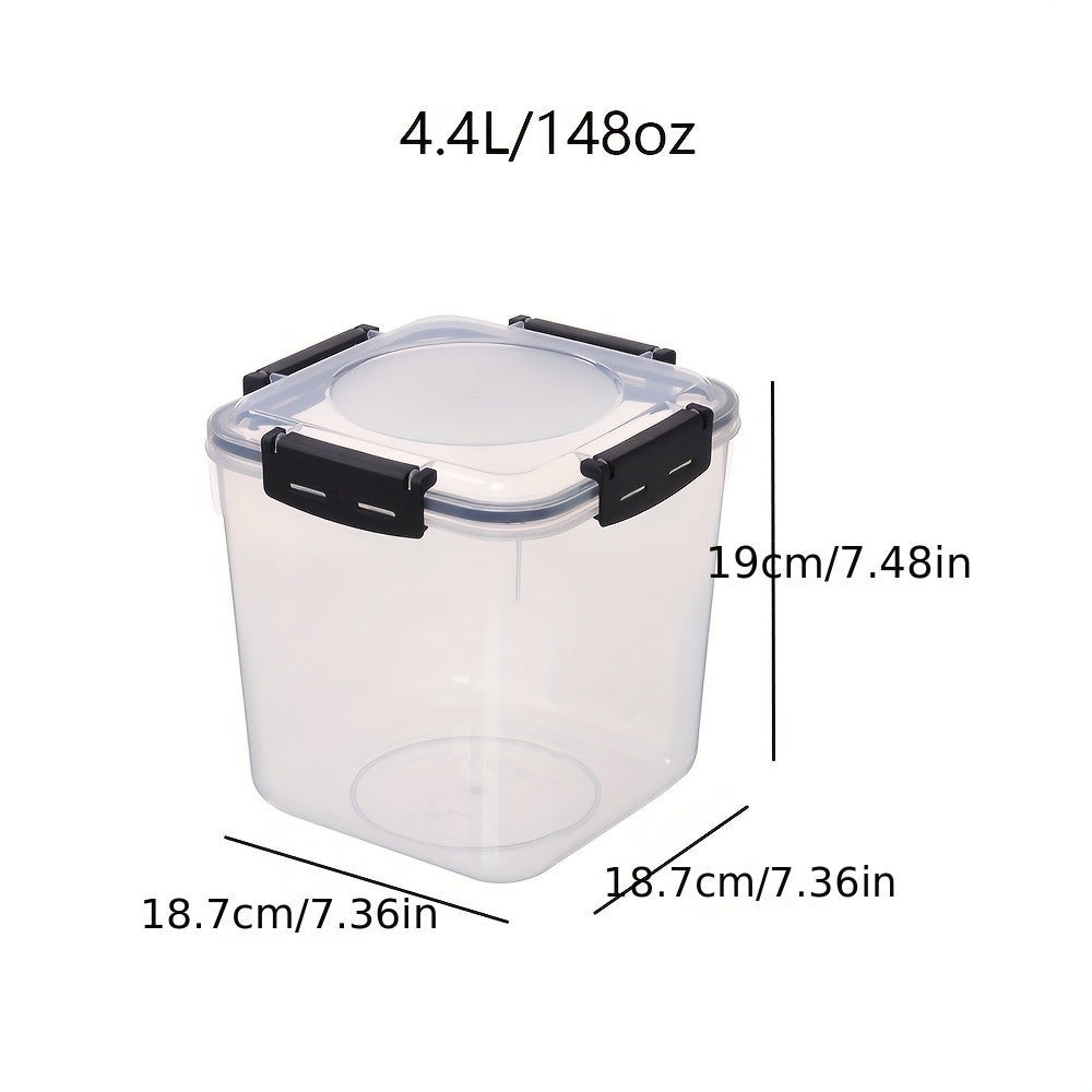4pcs Large Capacity Airtight Food Storage Containers BPA Free