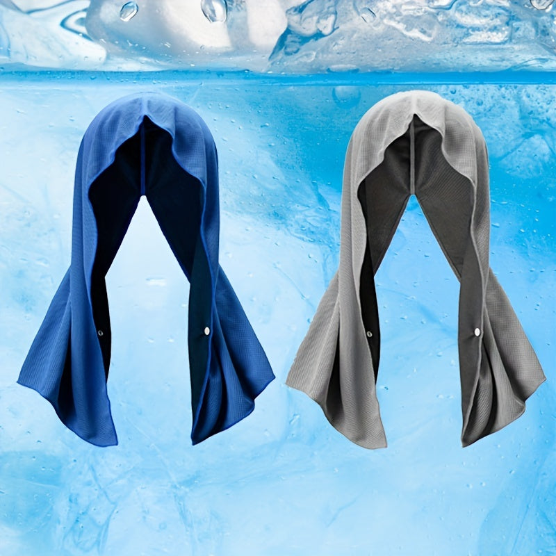 UV Protection Cooling Hoodie Towel for Men and Women Fast Drying