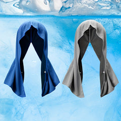 UV Protection Cooling Hoodie Towel for Men and Women Fast Drying