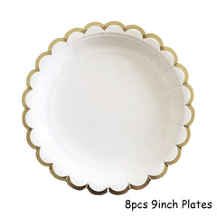 Paper Plates Cups Straws Weddings Birthdays Celebrations