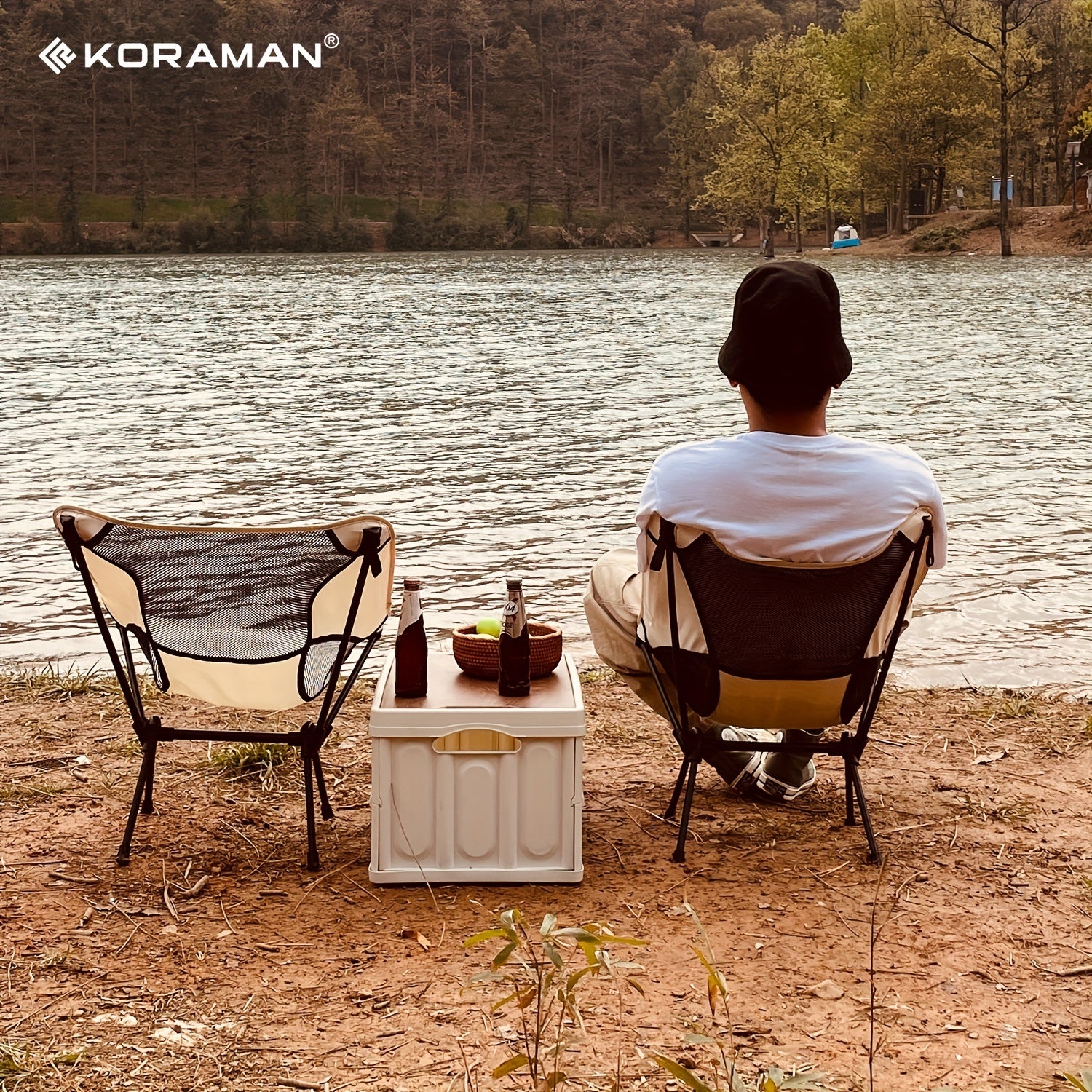 Ultralight Folding Moon Chair for Camping and Fishing