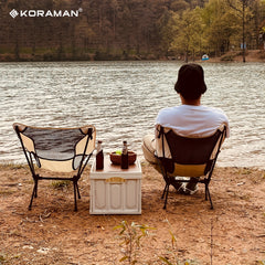 Ultralight Folding Moon Chair for Camping and Fishing