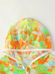 Camouflage Zipper Hooded Jacket for Baby Boys and Girls