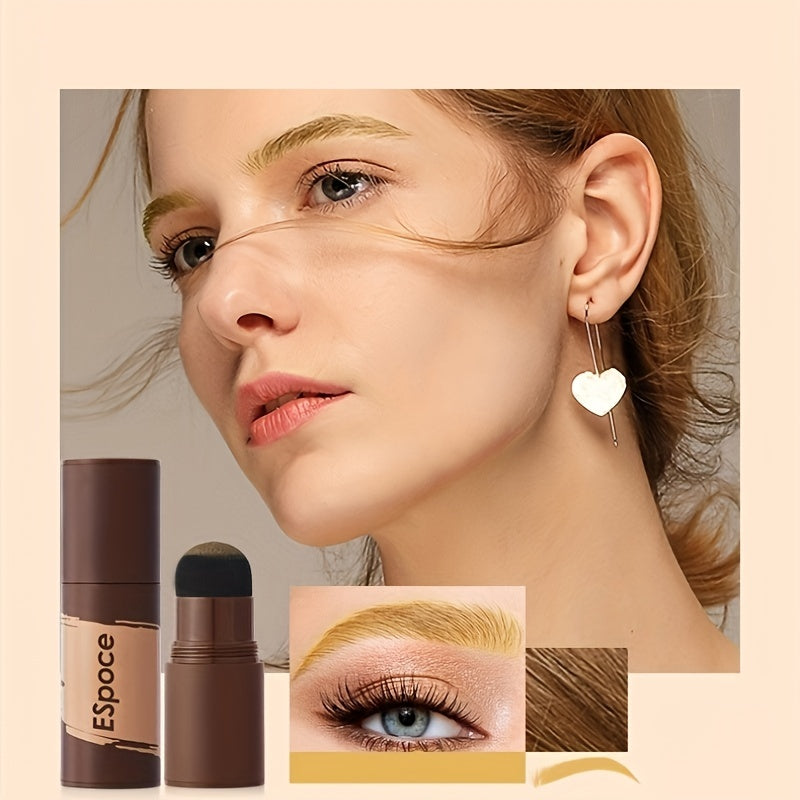 Eyebrow Shaping Kit Waterproof Hairline Filler Enhancers Powder 2 In 1 Set